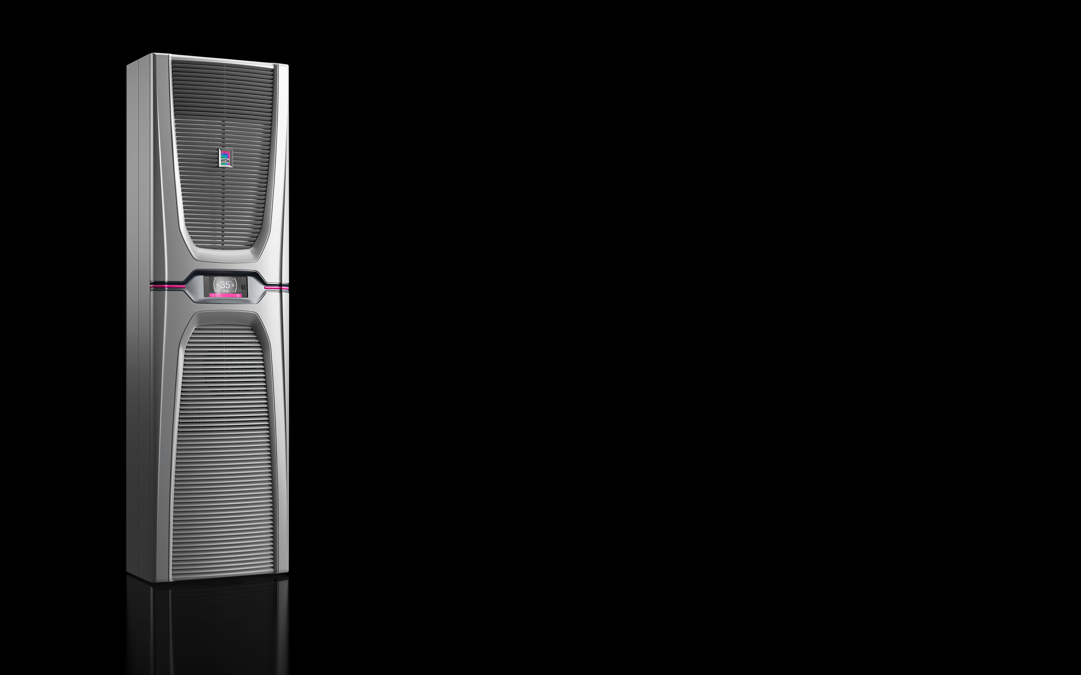 RITTAL - Condizionatore da parete Blue e+, 2000 W, acciaio inox 3186630