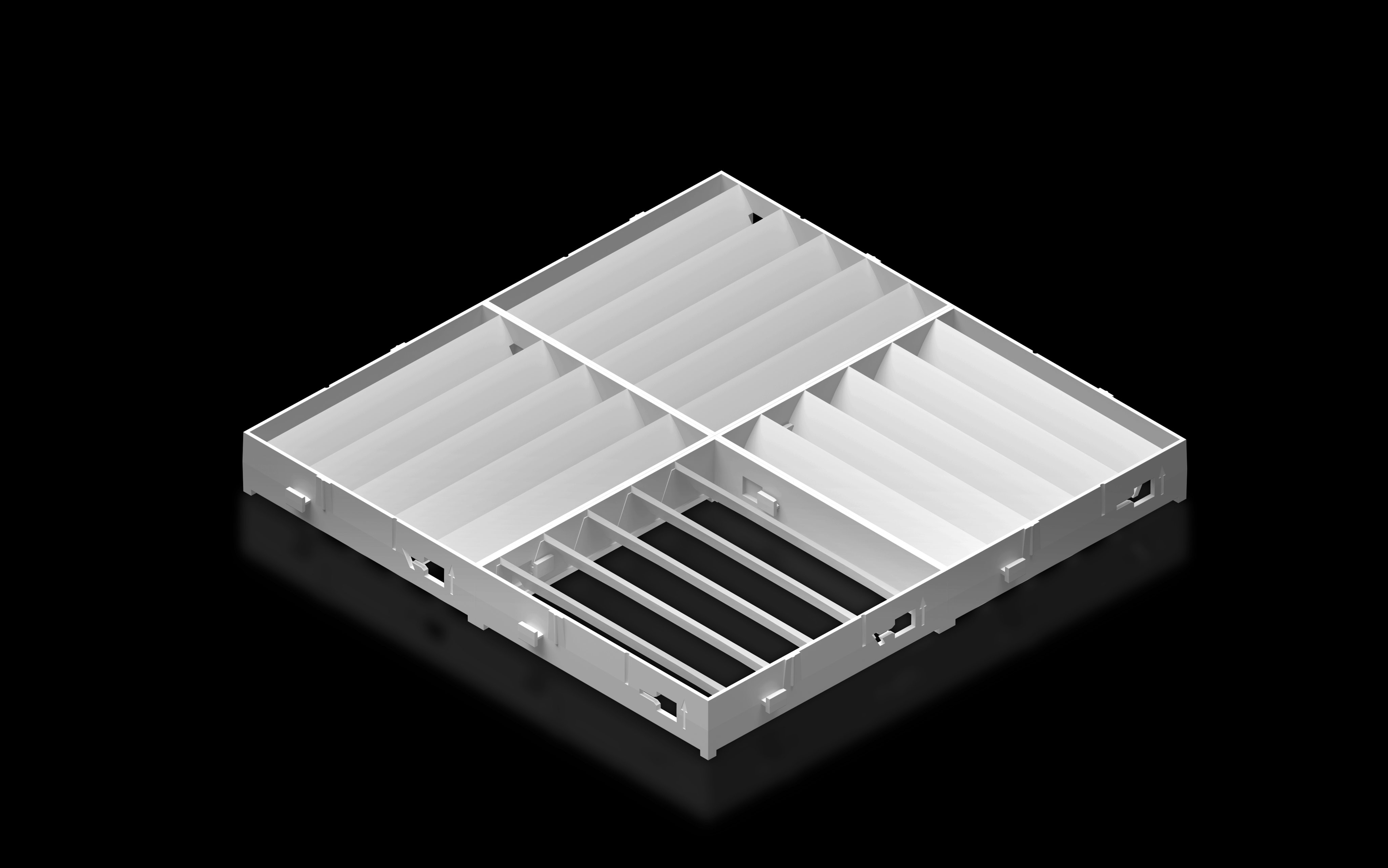 RITTAL - SK Deviatore di flusso, per SK 3184.xx0/3186.93x/.630/3187.93x/.630