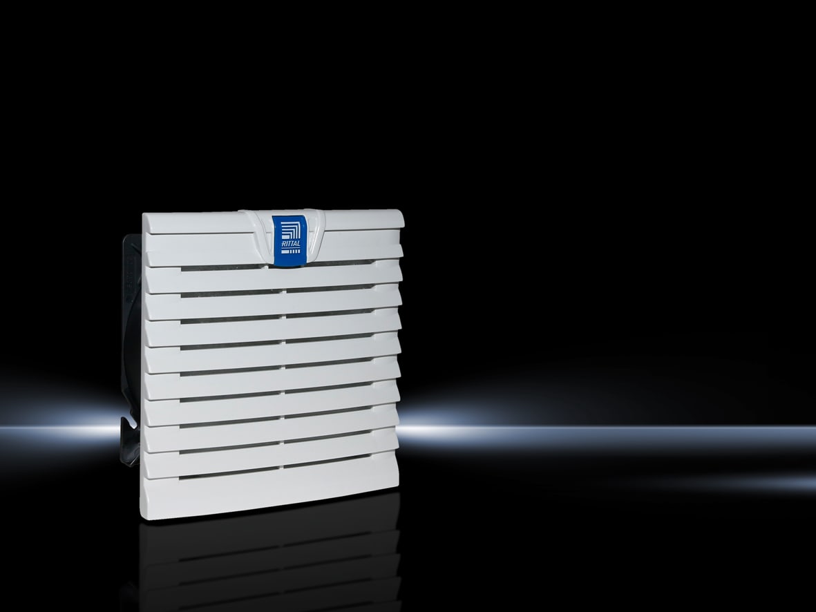 RITTAL - TopTherm Ventilatori-filtro ECO Comfort 52m/h, 200-240V AC, 50/60Hz