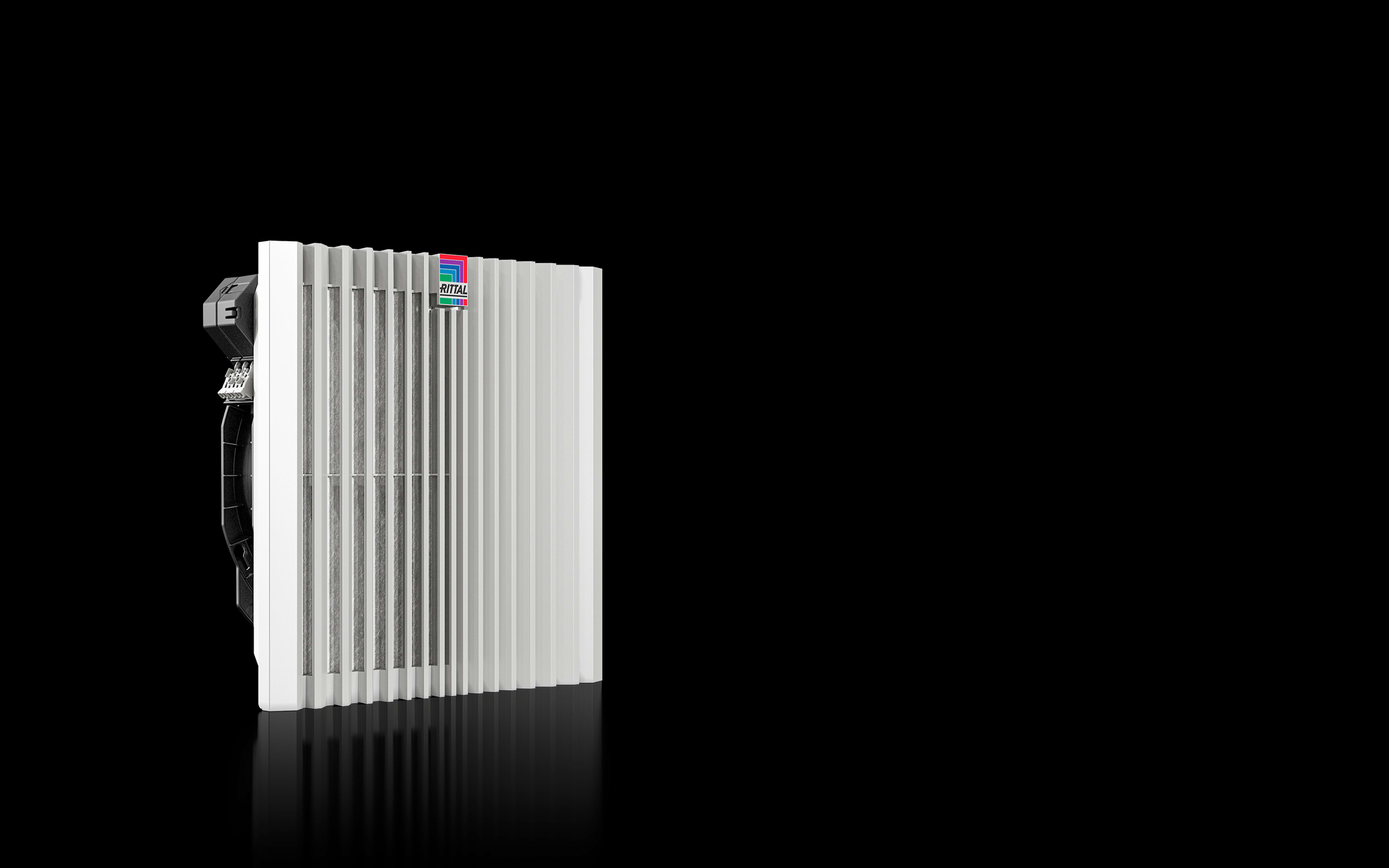 RITTAL - Ventilatore-filtro EMC Blue e+ 540/590 m/h, 115 V, RAL 7035