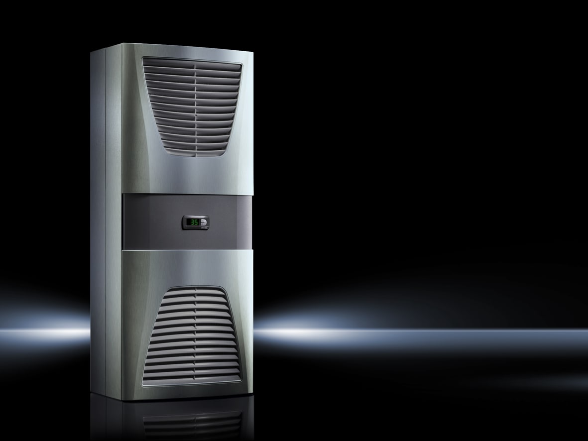 RITTAL - RTT Blue e cooling unit, stainless steel, wall-mounted, 1500 W, comfort controller, 115 V