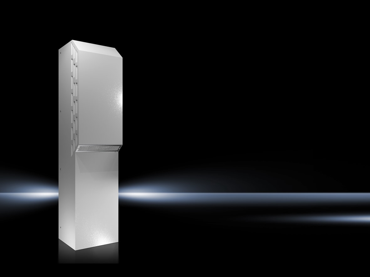 RITTAL - RTT Blue e wall-mounted cooling unit, NEMA 3R/4, 2550 W comfort controller, 230 V