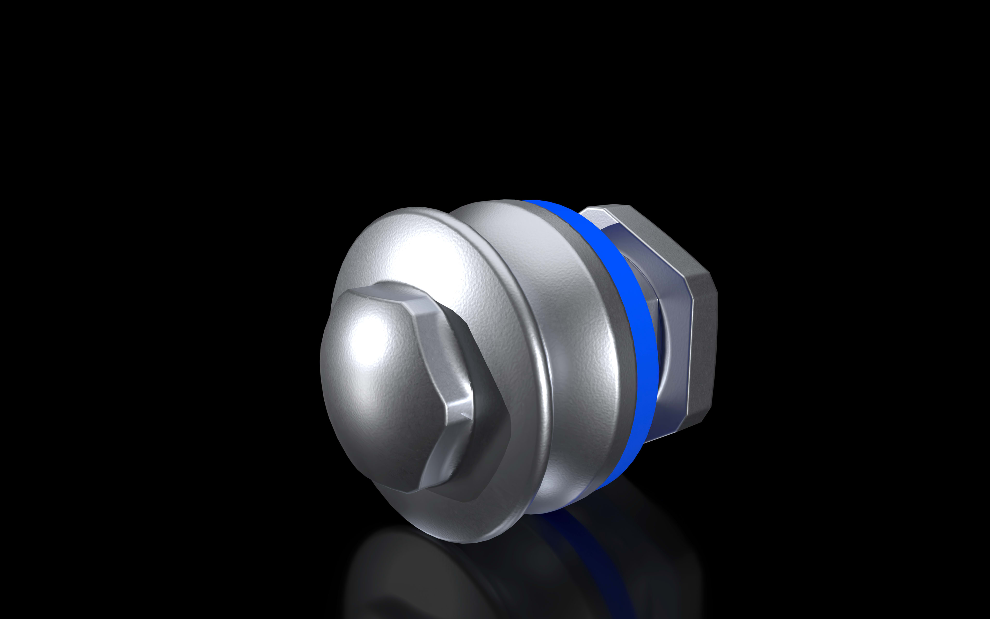 RITTAL - Tappi a vite per compensazione della pressione SZ, acciaio inox, 1.4305 4000300