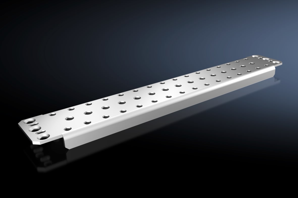 RITTAL - Guide portanti con fori di aerazione, per VX, TS, VX SE, per larghezza/profondità dell'armadio 500 mm