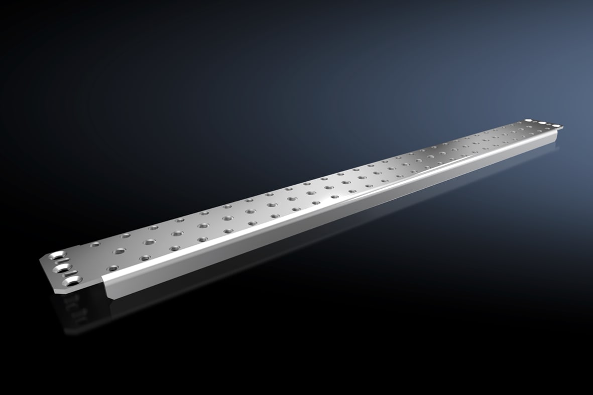 RITTAL - Guide portanti con fori di aerazione, per VX, TS, VX SE, per larghezza/profondità dell'armadio 800 mm