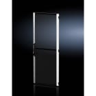 RITTAL - Aluminium/sheet steel door, vented for VX IT, 600x2200 mm RAL 9005