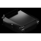 RITTAL - Keyboard drawer 2 U for one 482.6 mm(19) mounting level, RAL 9005