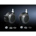RITTAL - CP 4 RUOTE PIVOTTANTI DOPPIE D=75MM