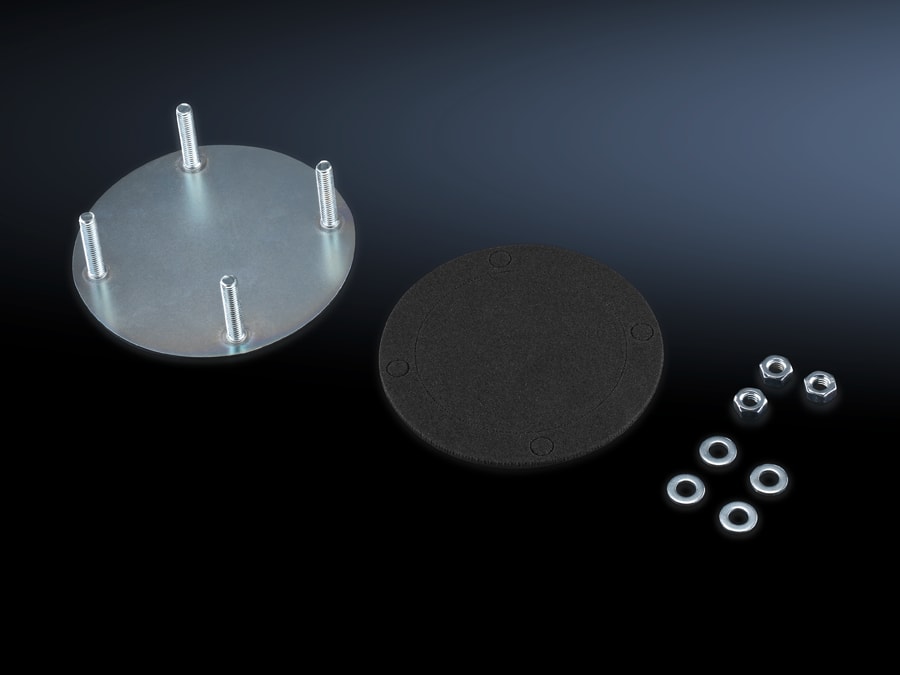 RITTAL - CP PIASTRA COPERTURA ZINC D.130MM