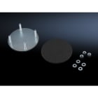 RITTAL - CP PIASTRA COPERTURA ZINC D.130MM