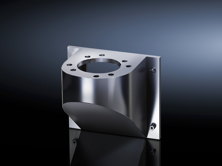 RITTAL - CP 40 SUPPORTO A PARETE INOX 6665500