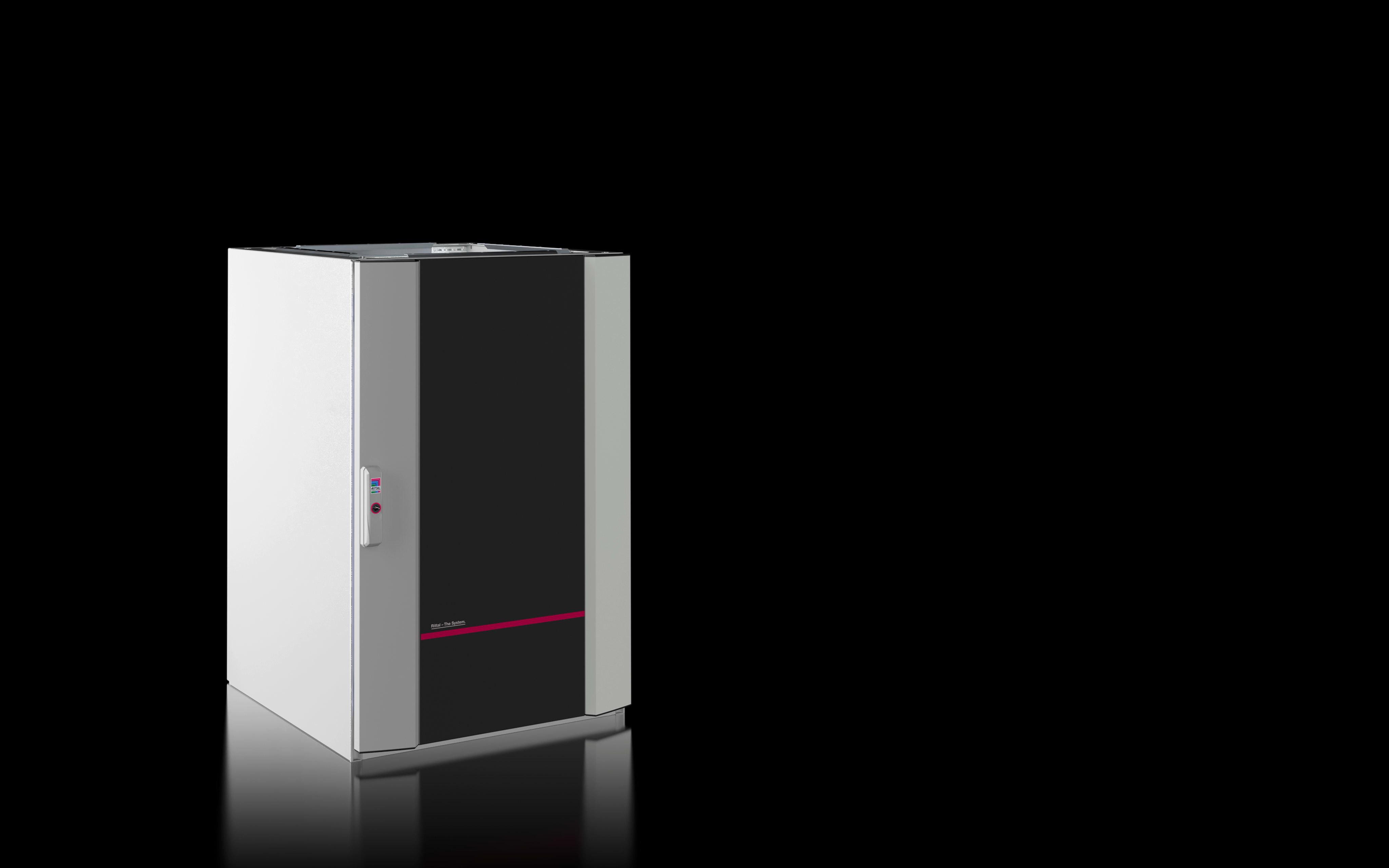 RITTAL - IW Industrial Workstation, WxHxD 600x900x600 mm rear panel