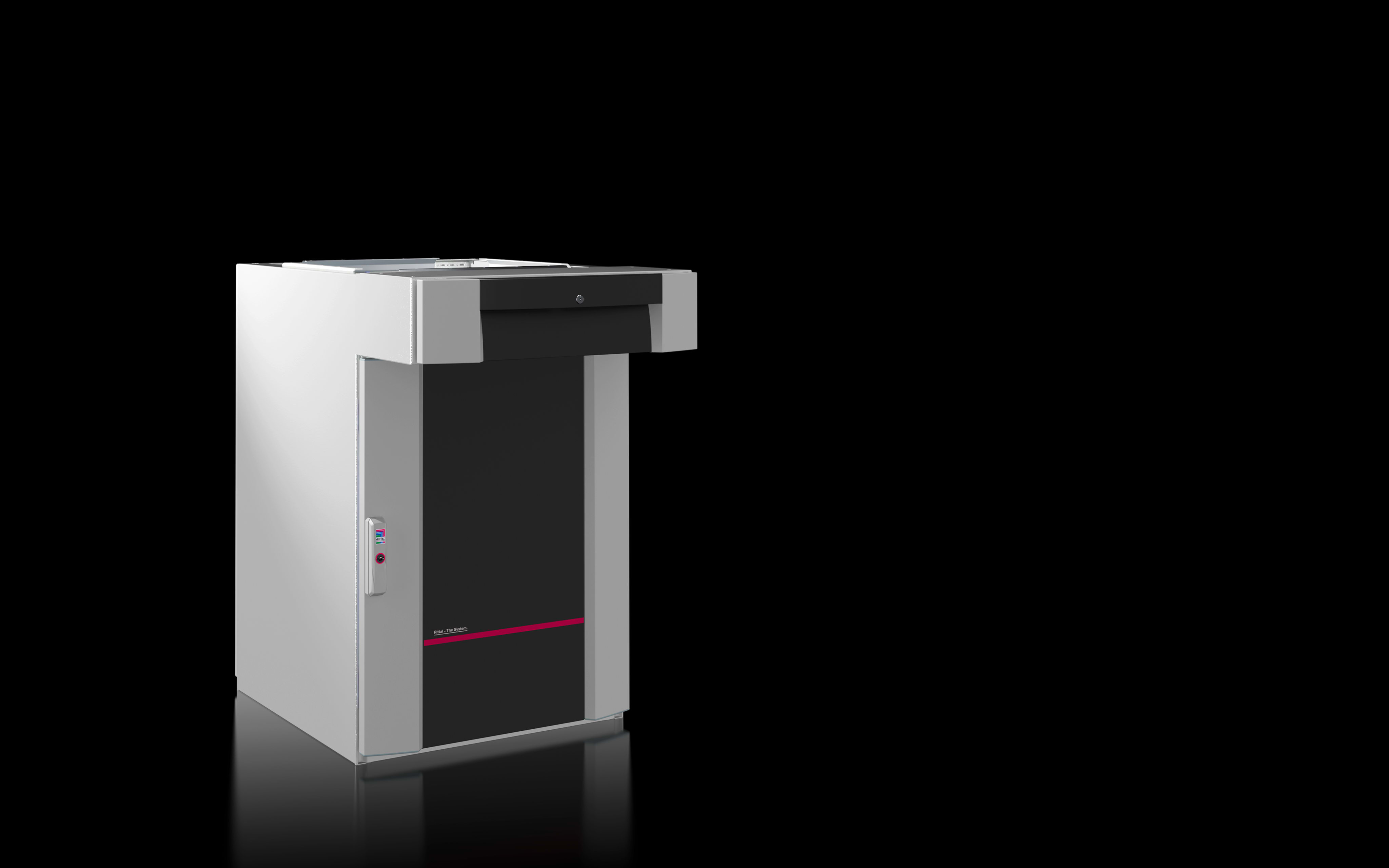 RITTAL - IW Industrial Workstation, WxHxD 600x900x600 mm drawer section for keyboard and mouse