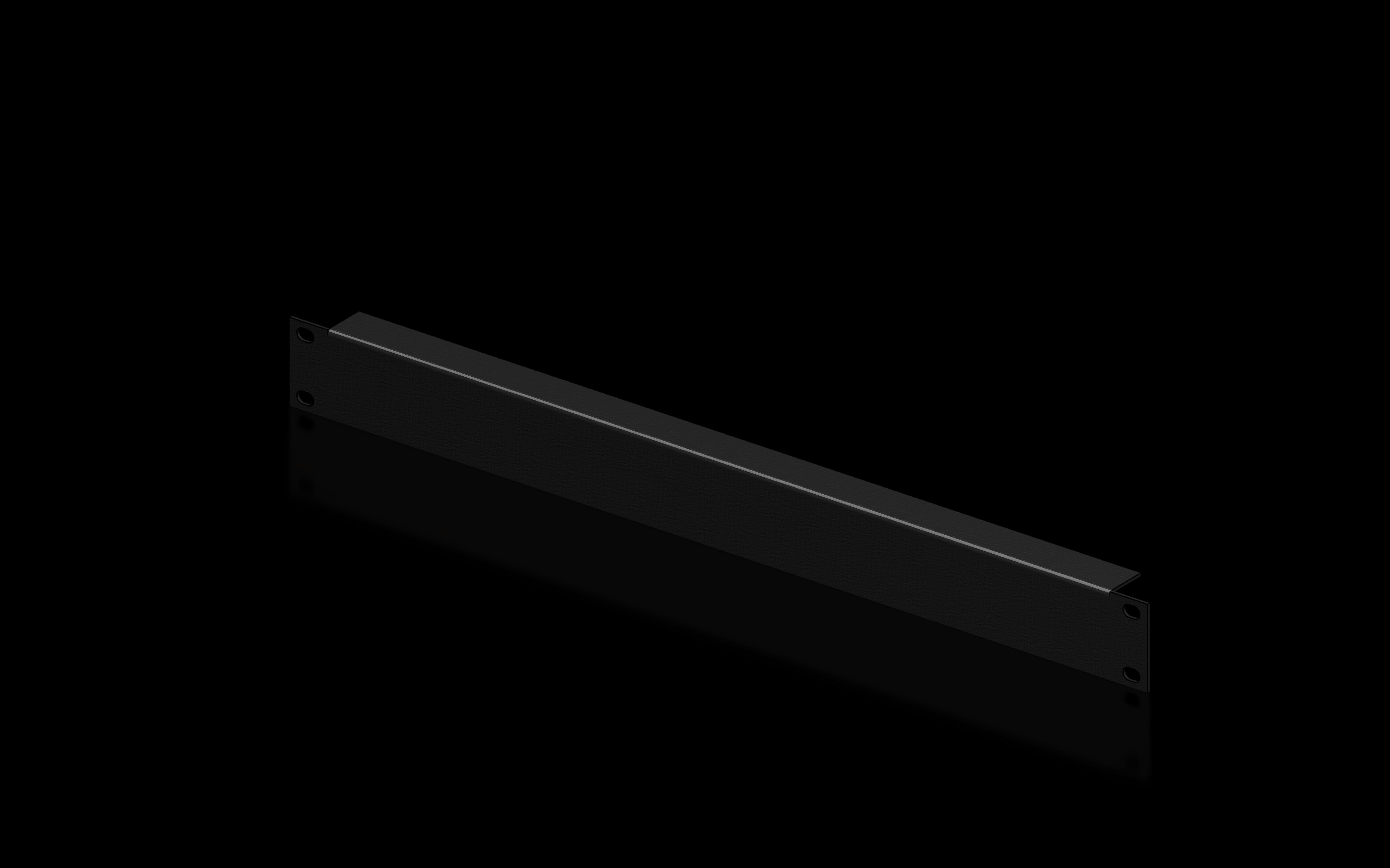 RITTAL - DK PANNELLO CIECO 1HE RAL9005 - 2PZ 7151005