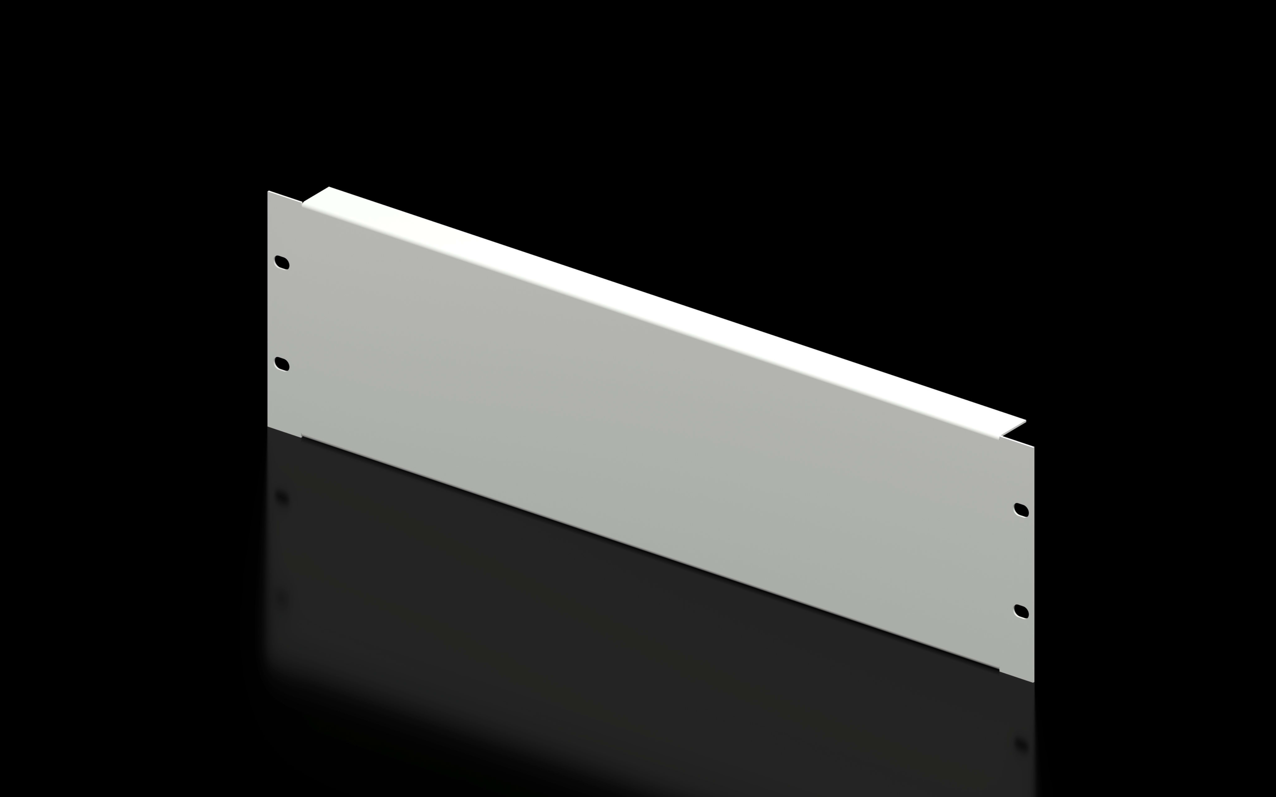 RITTAL - DK PIASTRA CHIUSURA 3HE RAL 70 - 2PZ