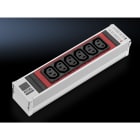 RITTAL - MODULO PSM PASSIVO ROSSO 6 PRESE C13