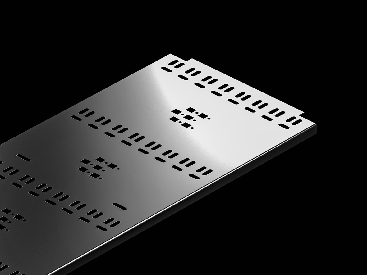 RITTAL - TX cable tray, for cable routing, W x H: 308 x 2200 mm sheet steel, RAL 9005