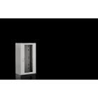 RITTAL - TX CableNet, porta trasparente, pareti laterali, profili 19, 600x1200x600 mmRAL 7035