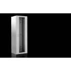 RITTAL - TX CableNet, porta trasparente, pareti laterali, profili 19, 600x2000x800 mm RAL 7035