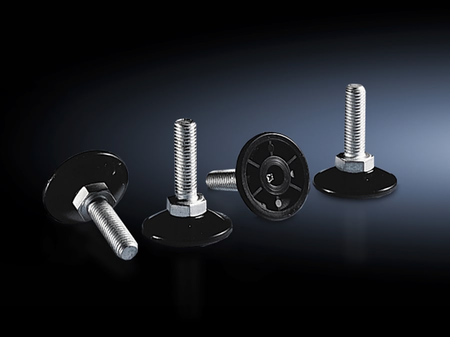 RITTAL - VX Piedini di Livellamento, Acciaio Inox, M12