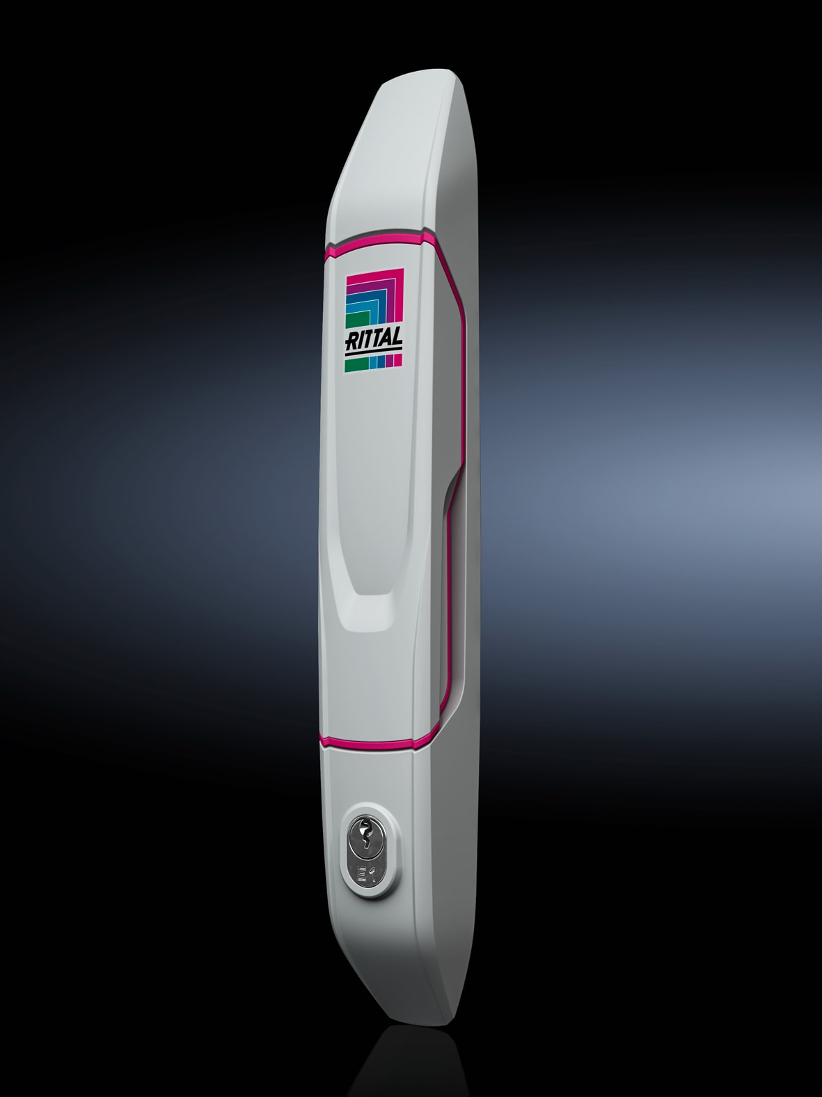 RITTAL - VX Maniglia Comfort, con Inserto di Chiusura, Chiusura E1