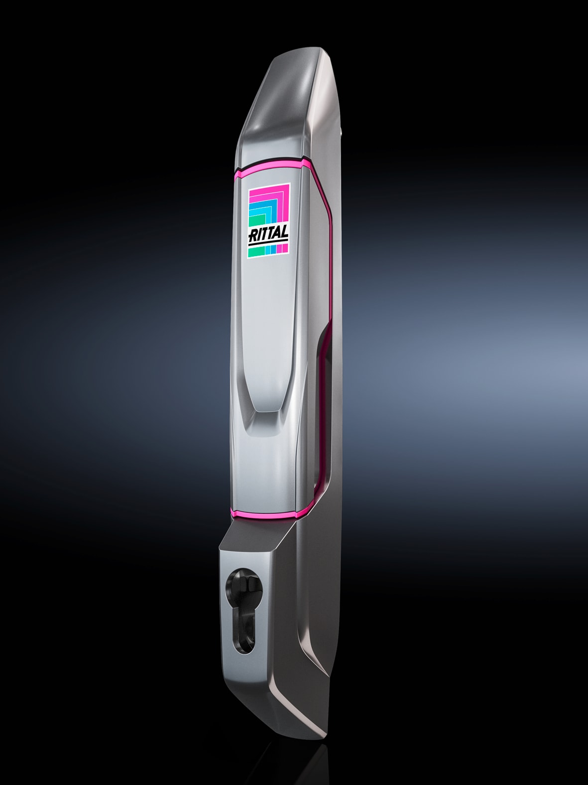 RITTAL - VX Maniglia Comfort, per Inserto Cilindrico, Acciaio Inox