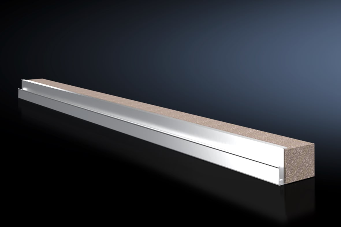RITTAL - VX Profilo per Introduzione Cavi Centrale L= 1200 mm