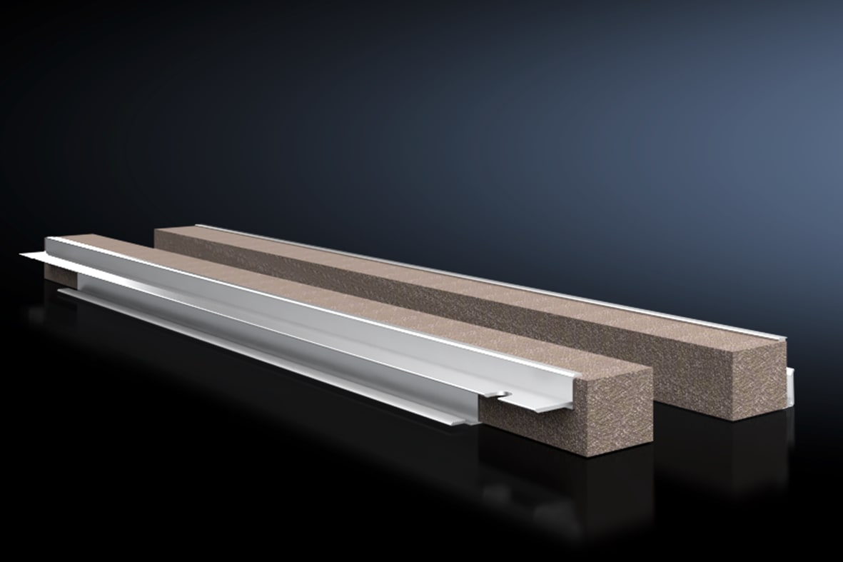 RITTAL - VX Profilo per Introduzione Cavi Posteriore L= 600 mm