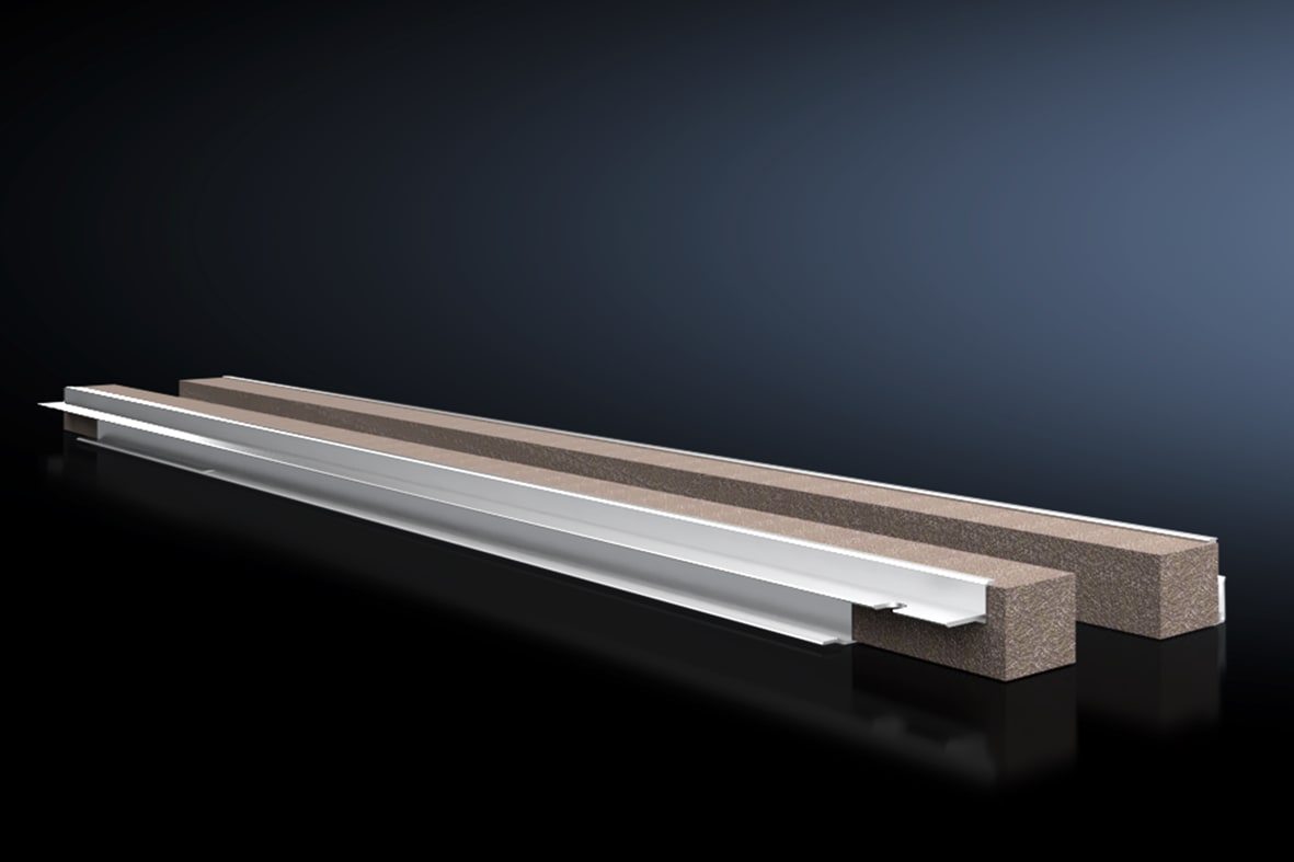 RITTAL - VX Profilo per Introduzione Cavi Posteriore L= 800 mm