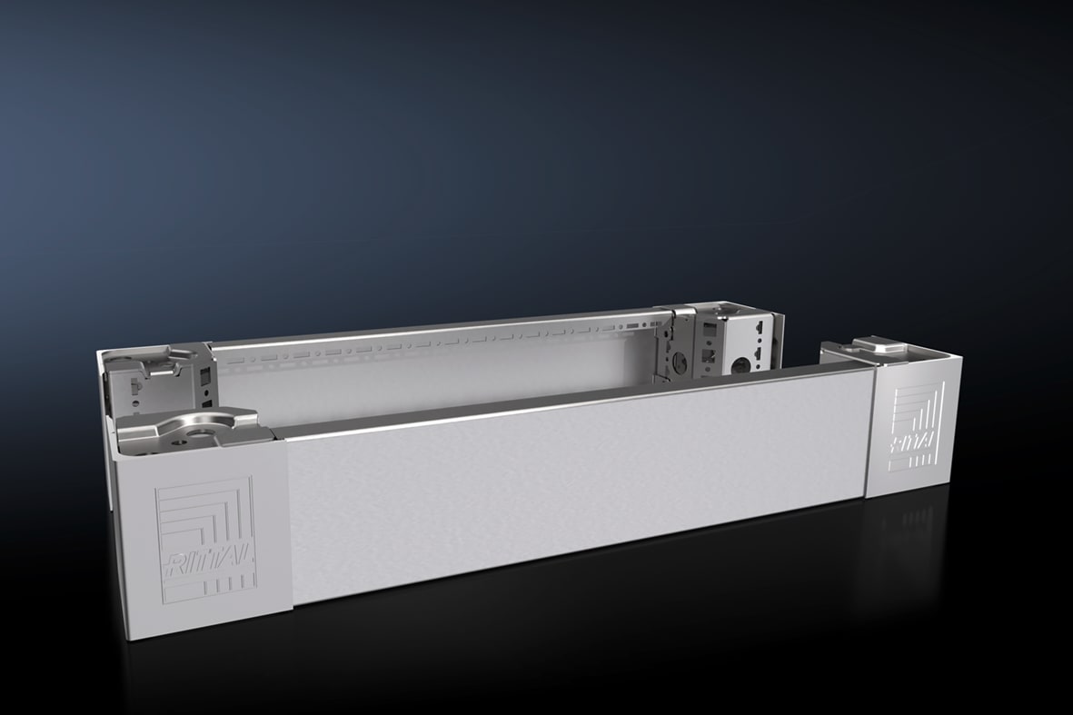 RITTAL - VX ZOCCOLO ANT./POST.600X100 INOX - 2PZ