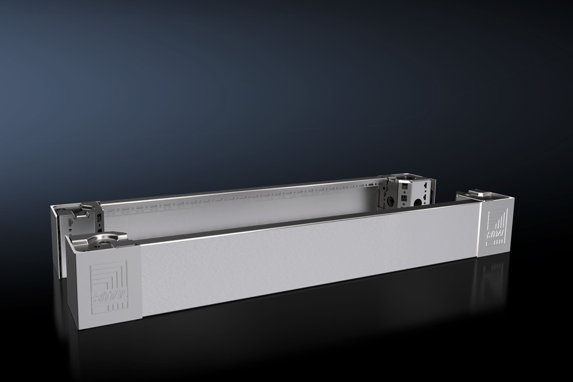 RITTAL - VX ZOCCOLO ANT./POST.800X100 INOX - 2PZ