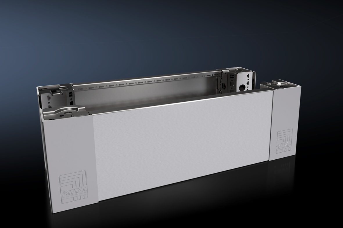 RITTAL - VX ZOCCOLO ANT./POST.600X200 INOX - 2PZ