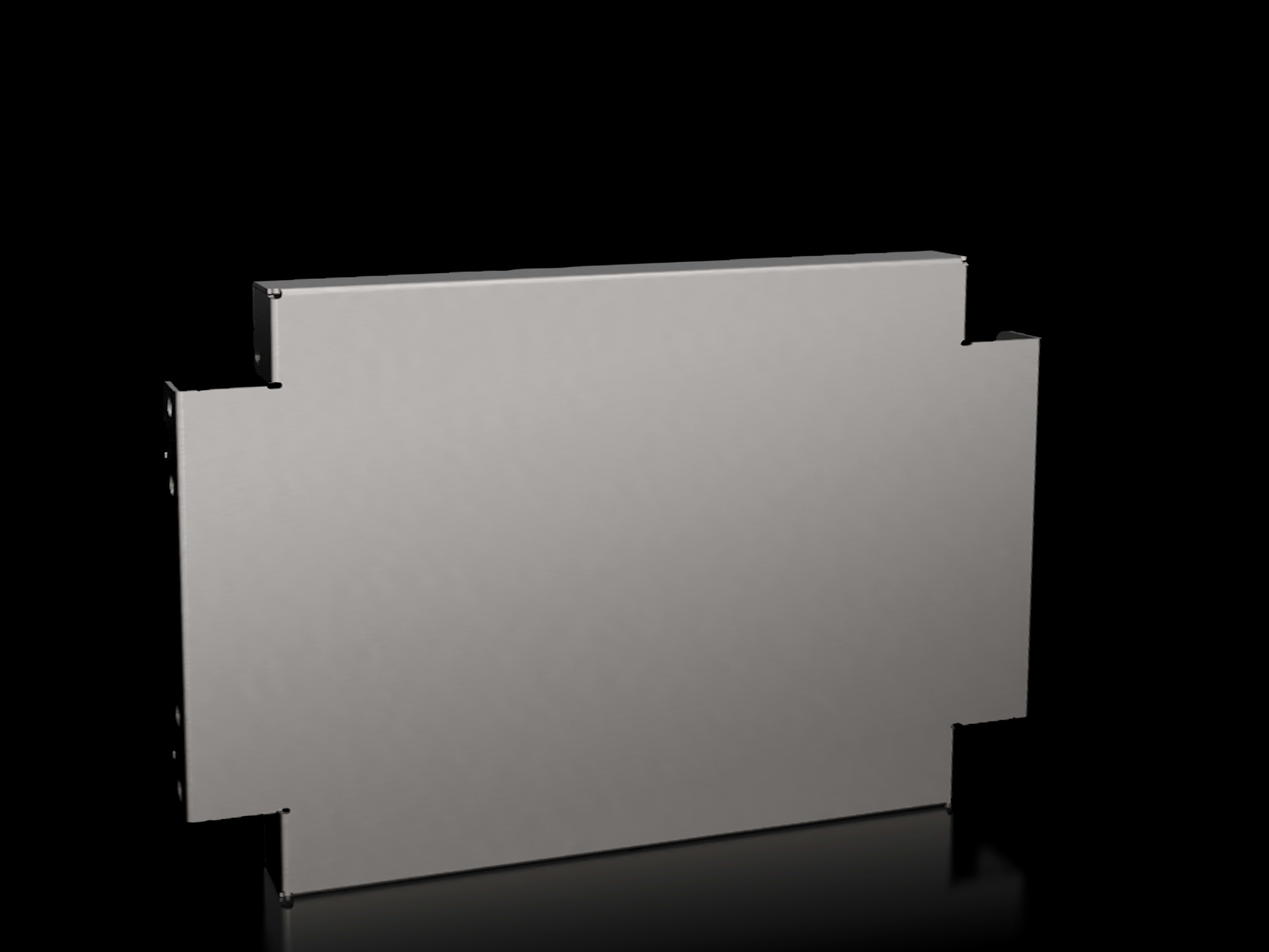 RITTAL - VX FLANGE LATERALI ZOCCOLO 200X400 INOX