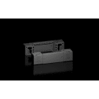 RITTAL - VX Angolare zoccolo con flangia, anteriore/posteriore, altezza 100 mm, per larghezza 400 mm
