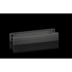 RITTAL - VX Angolare zoccolo con flangia, anteriore/posteriore, altezza 200 mm per larghezza 1200 mm