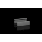 RITTAL - VX Flange per zoccolo, laterali, altezza 100 mm per profondità 500 mm