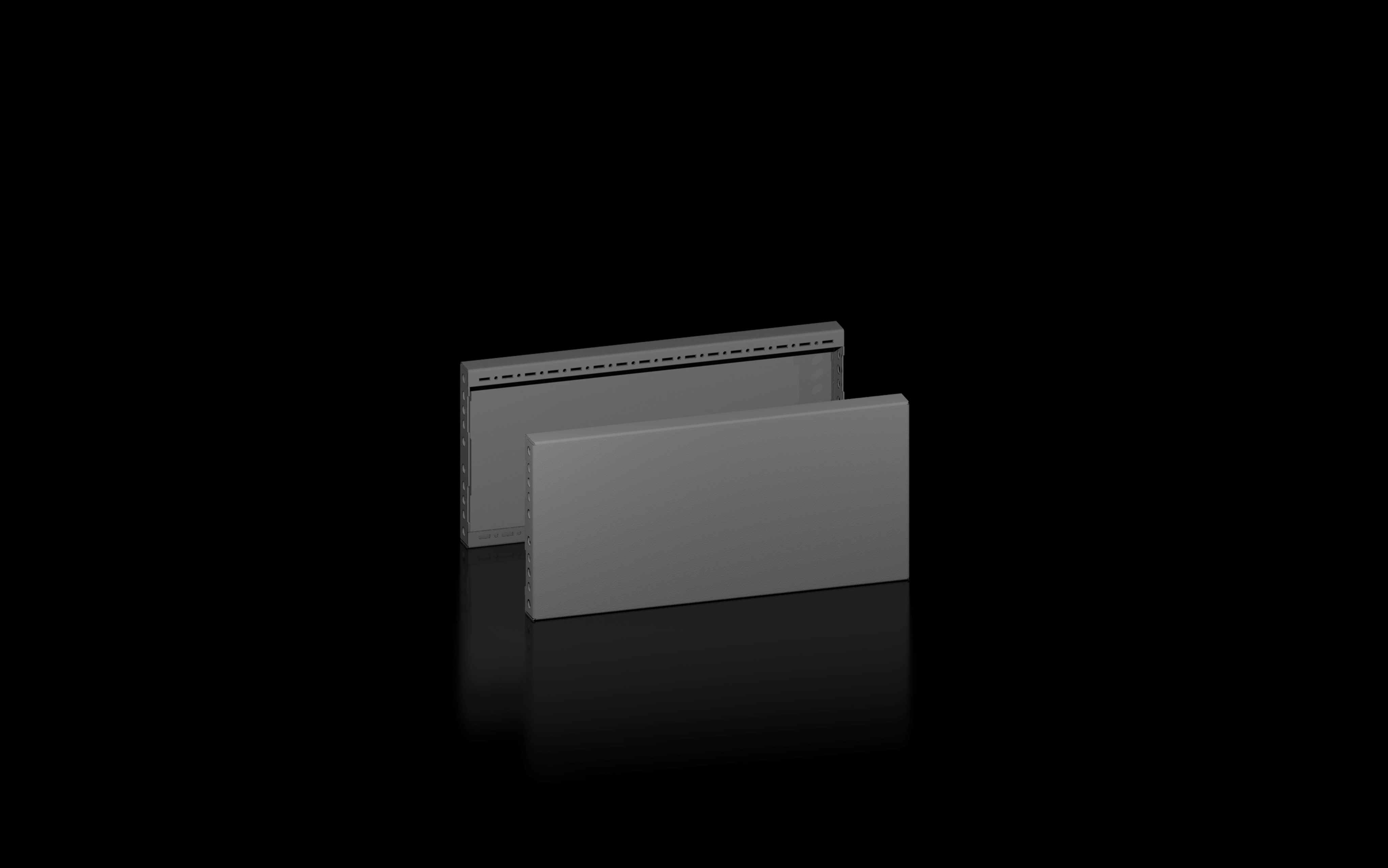 RITTAL - VX Flange per zoccolo, laterali, altezza 200 mm per profondità 600 mm