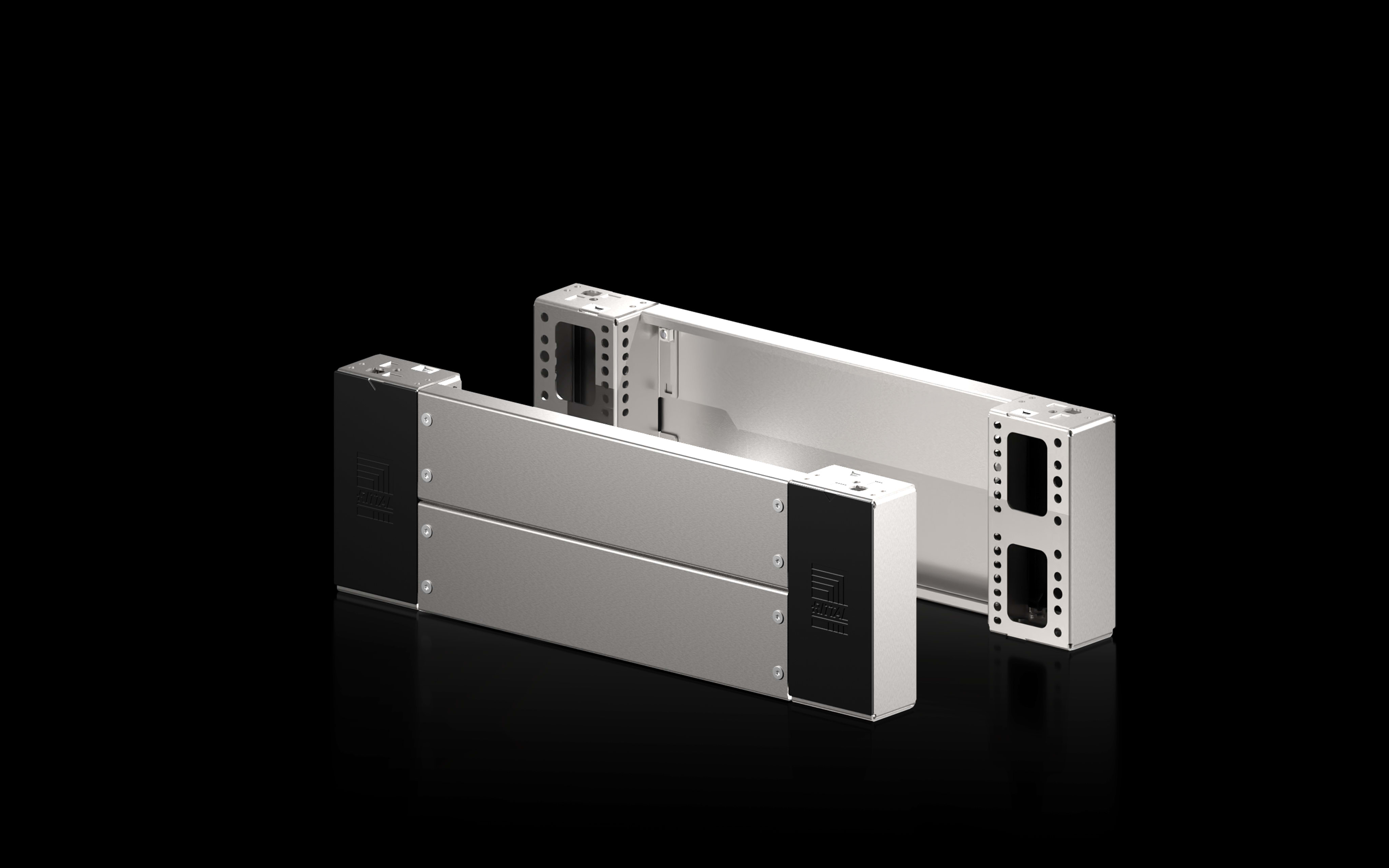 RITTAL - VX ZOCCOLO ANT./POST.600X200 INOX - 2 PZ