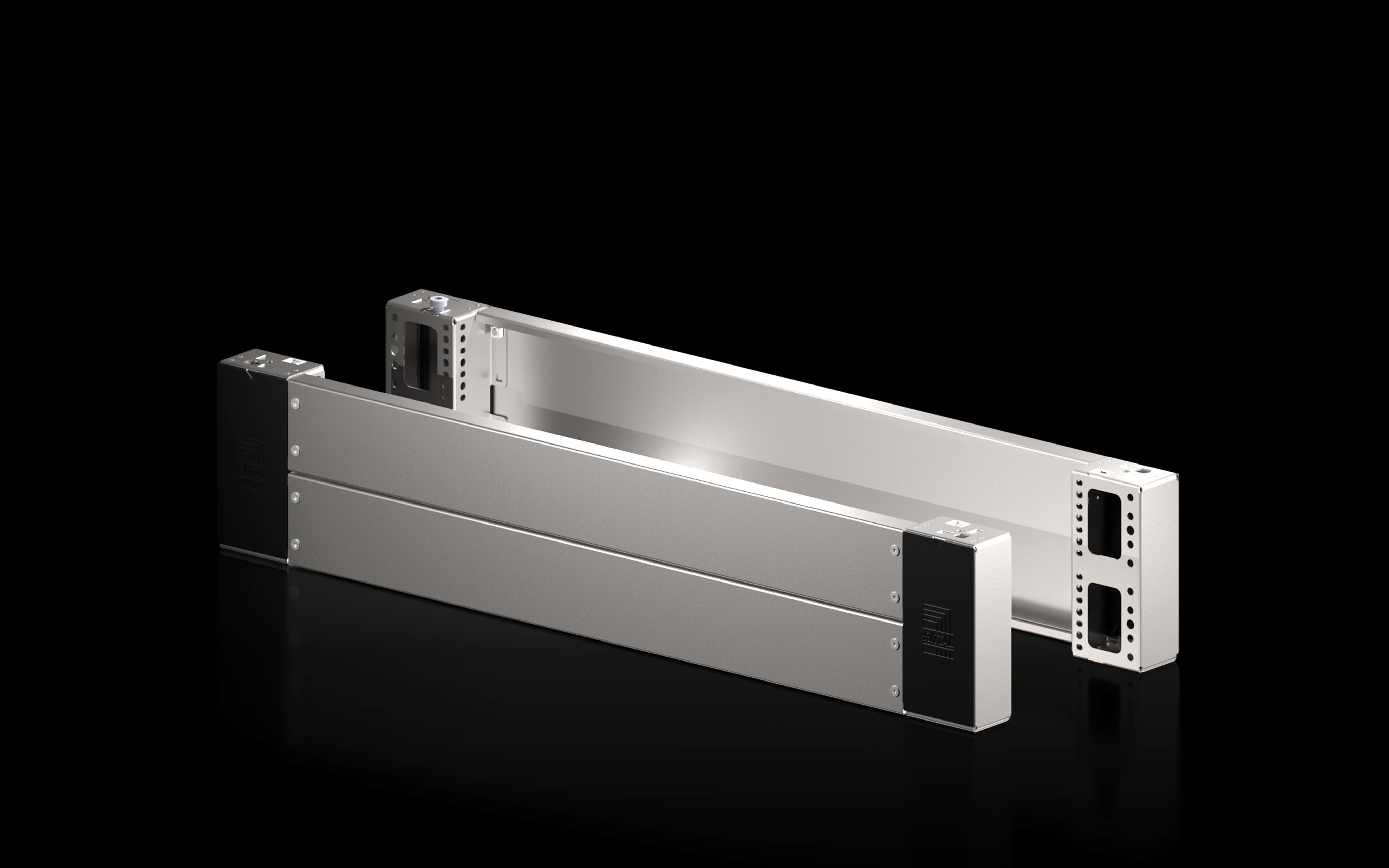 RITTAL - VX ZOCCOLO ANT./POST.1000X200 INOX-2 PZ
