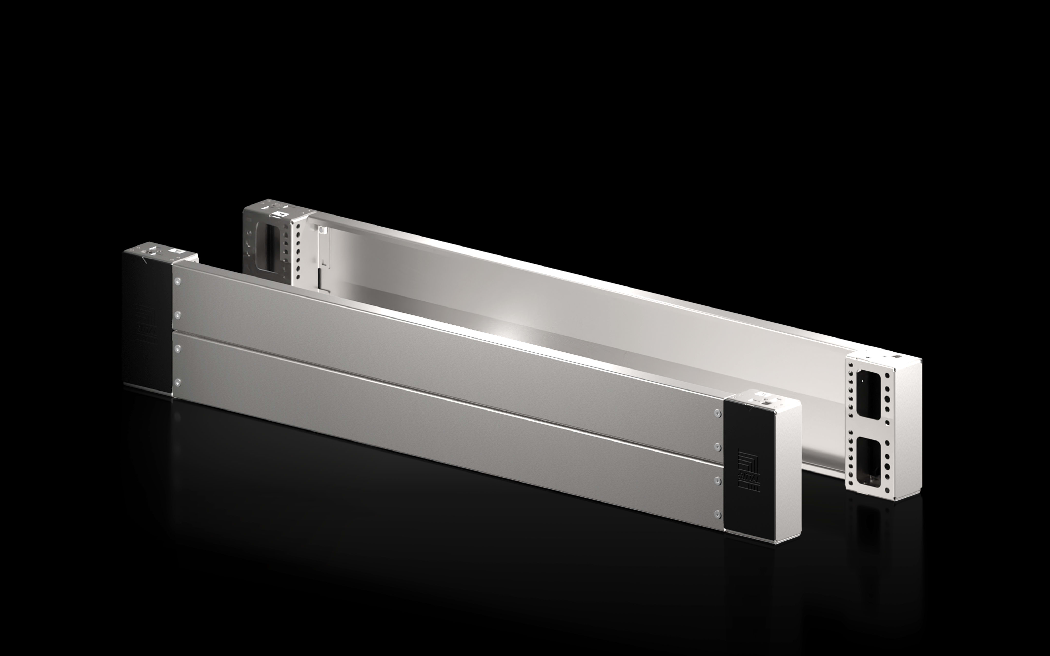 RITTAL - VX ZOCCOLO ANT./POST.1200X200 INOX-2 PZ