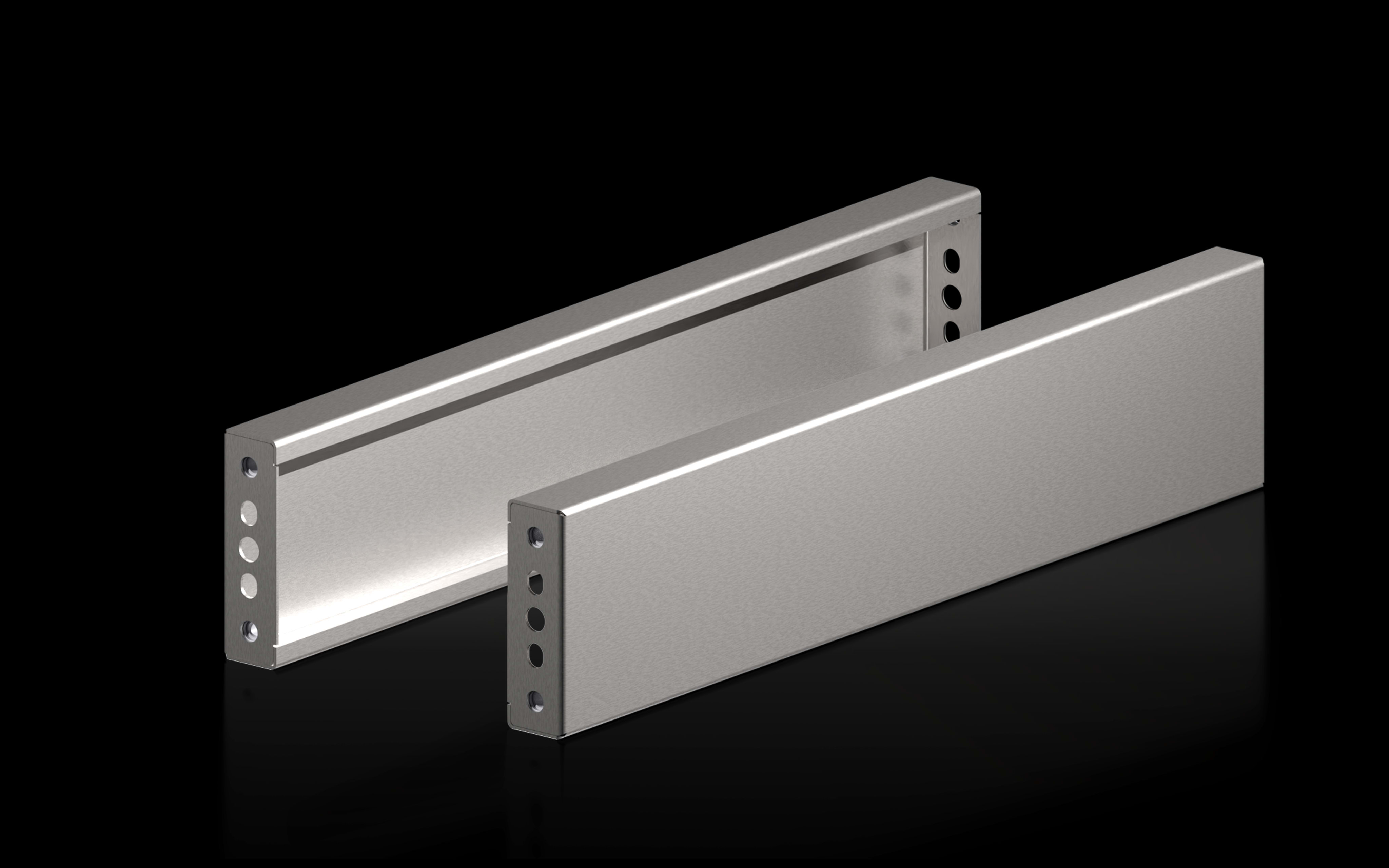 RITTAL - VX FLANGE LAT. ZOCC. 100X600 INOX-2PZ