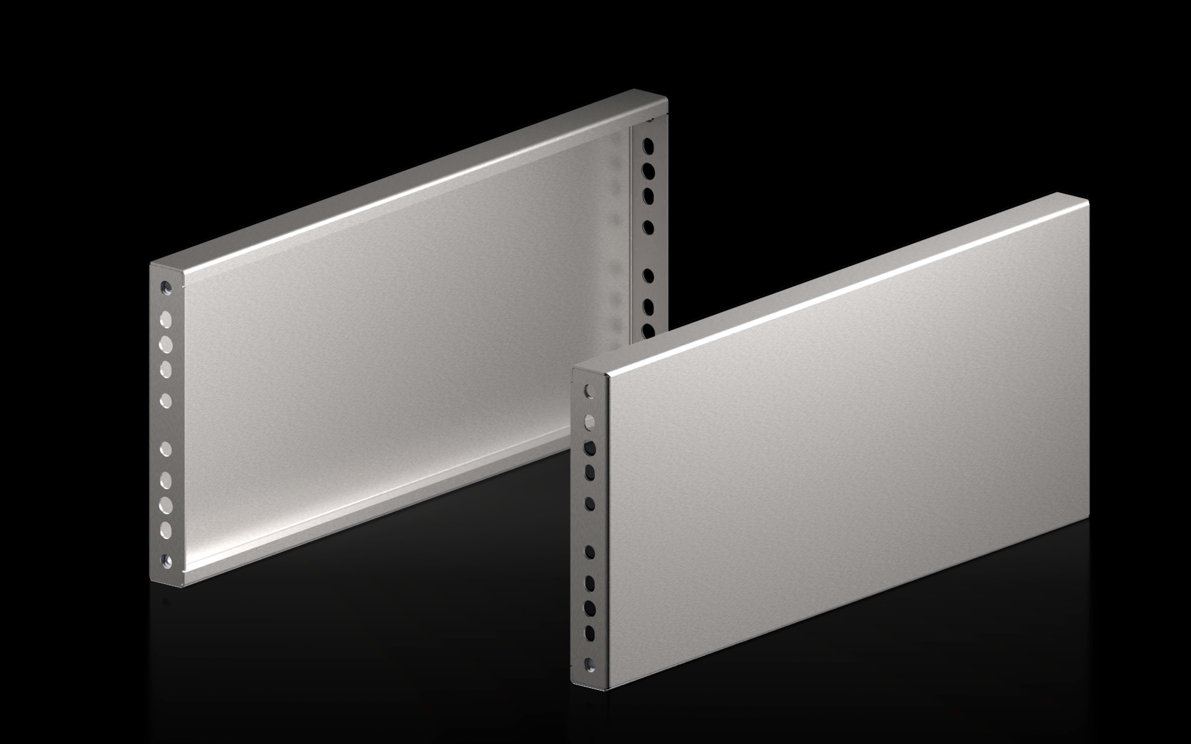 RITTAL - VX FLANGE LAT. ZOCC. 200X600 INOX-2PZ