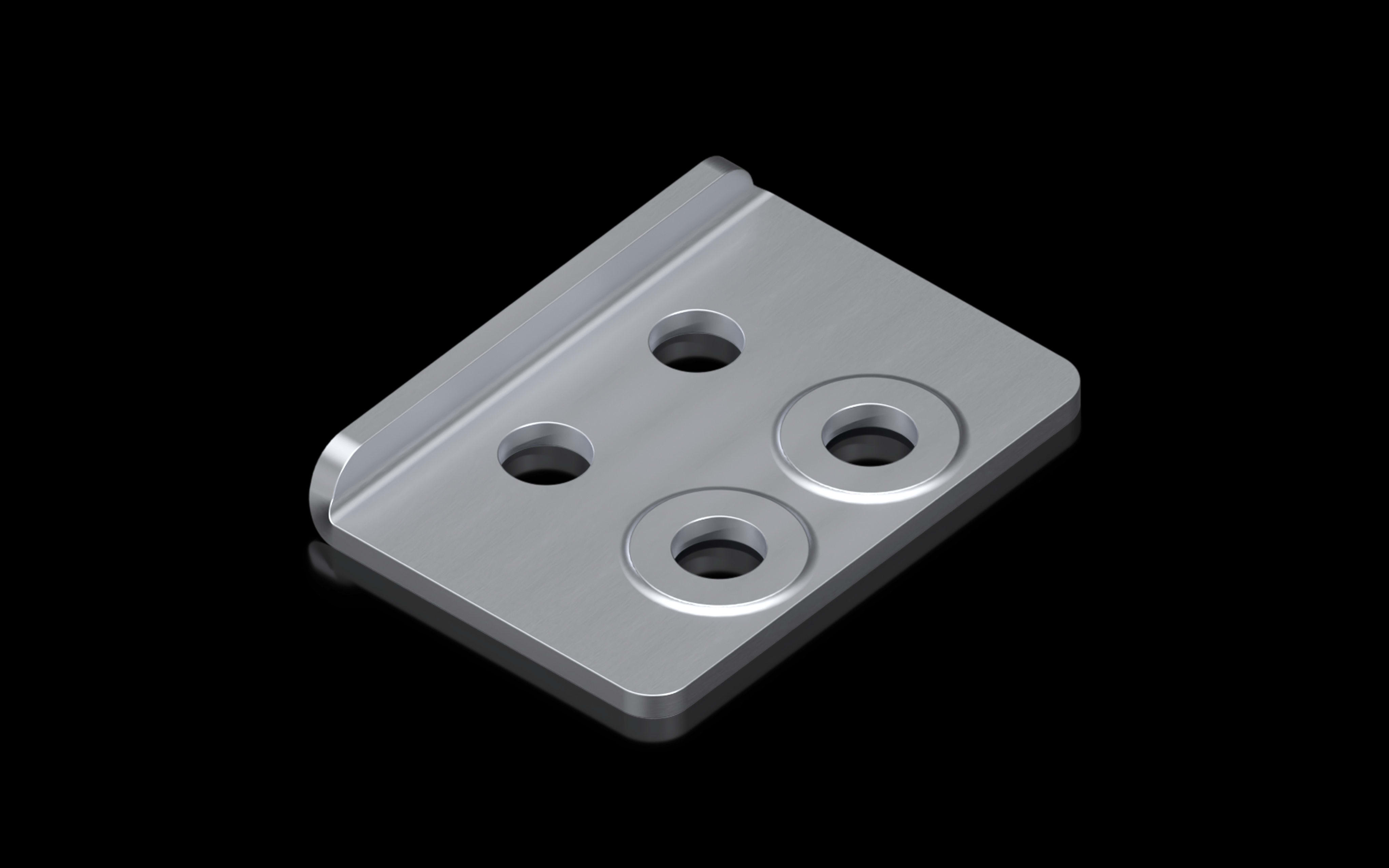 RITTAL - VX Adattatore per zoccolo, lamiera d'acciaio 8660130