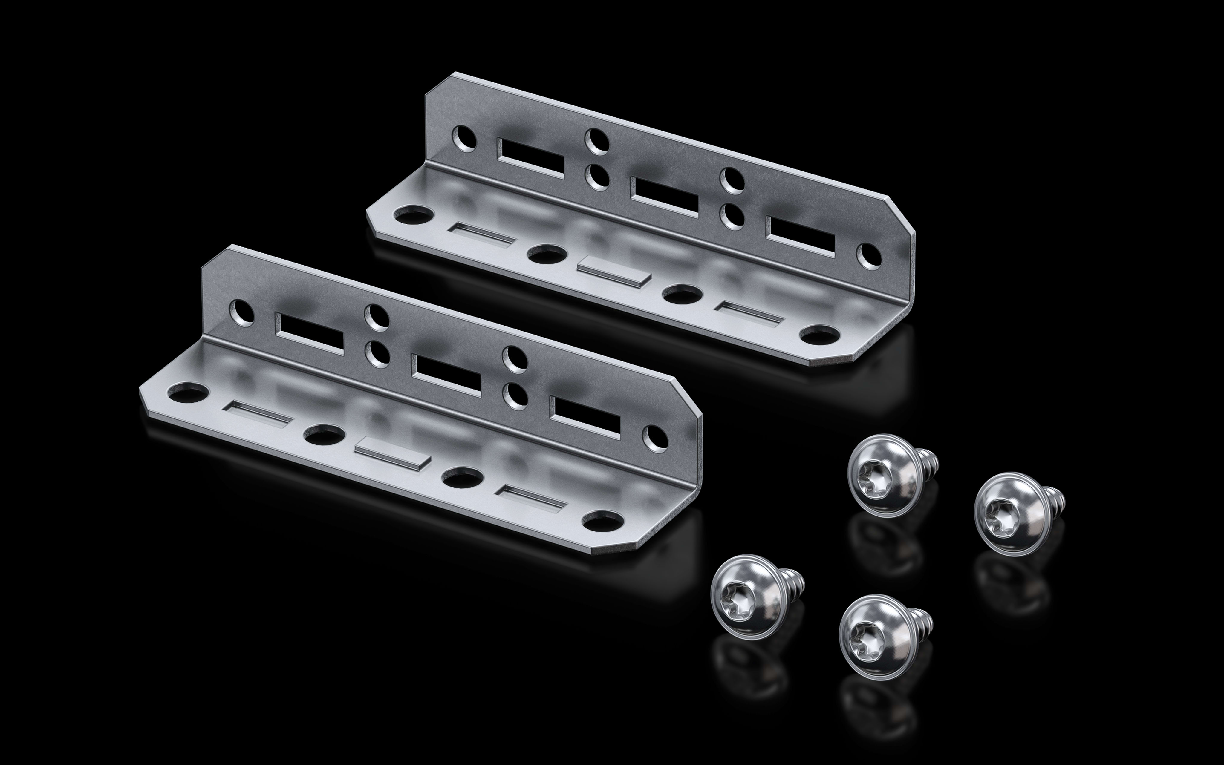 RITTAL - VX Angolare di installazione per zoccolo, per flange altezza 100 / 200 mm