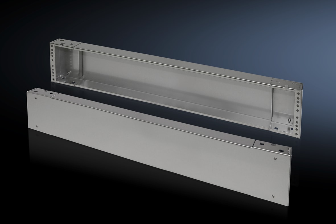 RITTAL - TS ZOCCOLO ANT/POST INOX 1200X200 - 2PZ