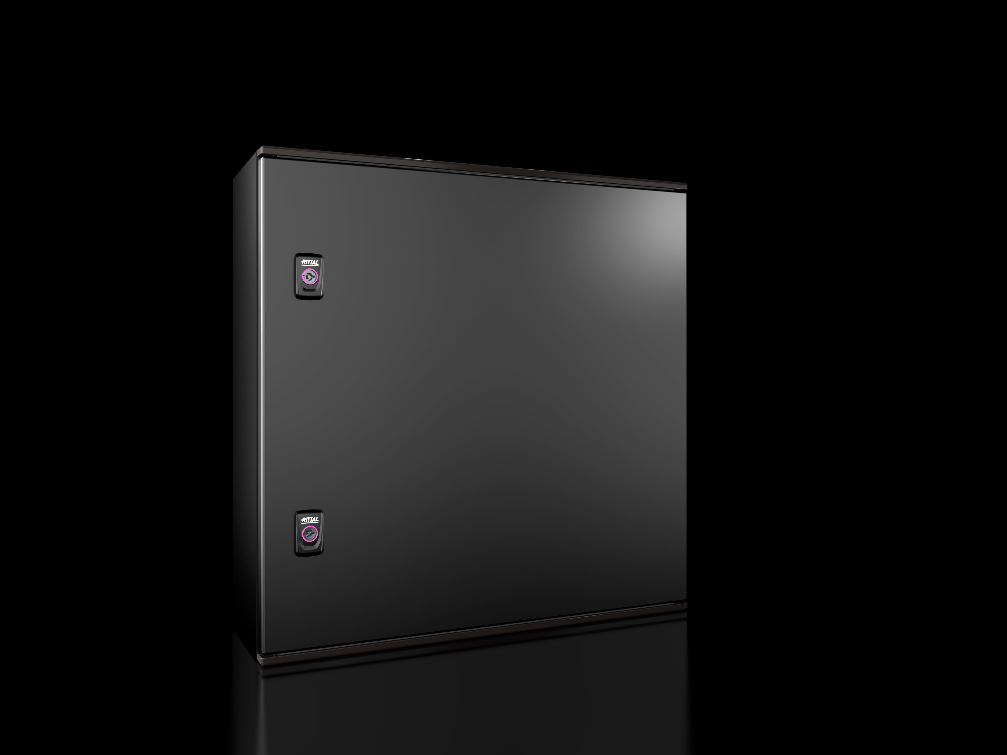 RITTAL - AX plastic Ex enclosure, WHD: 600x600x200 mm empty enclosure with hinged door 9206100