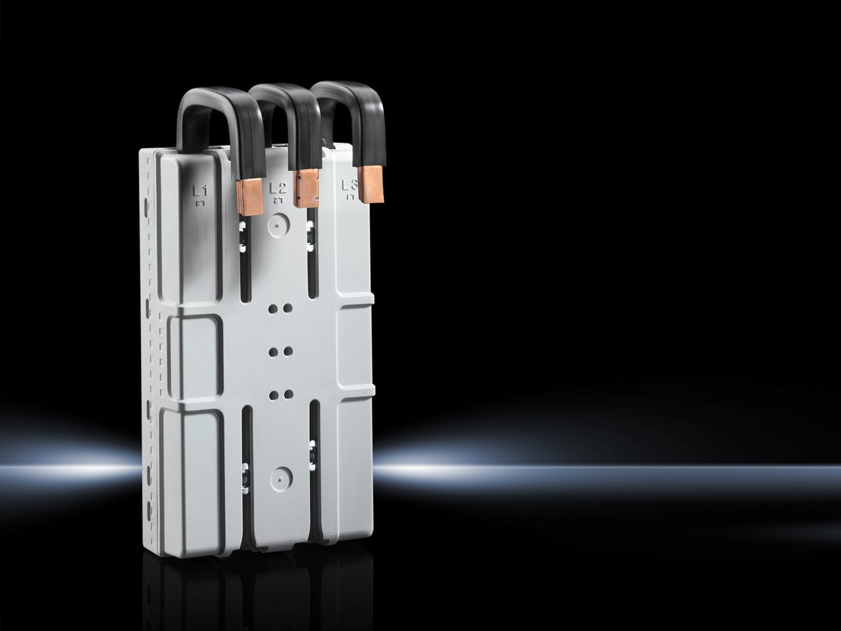 RITTAL - SV RiLine compact adatt. Int. scatolati, 160 A, uscita sopra/sotto, dist.25 mm