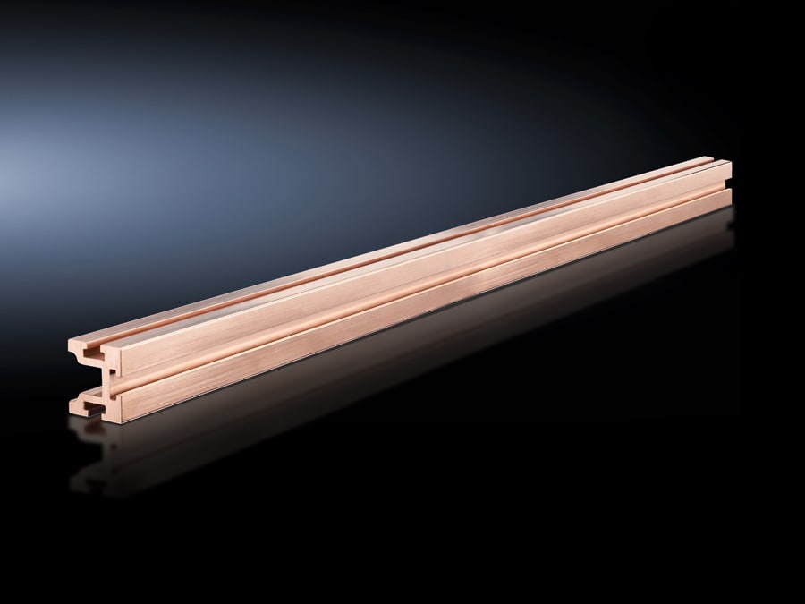 RITTAL - Maxi-PLS Sbarre di distribuzione in rame, L: 1051 mm 45x45 mm sezione: 974 mm