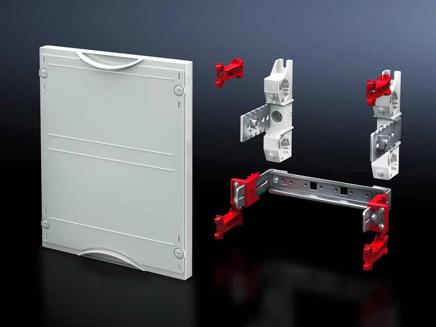 RITTAL - ISV MODULO PER SBARRE N/PE B/H 1/2