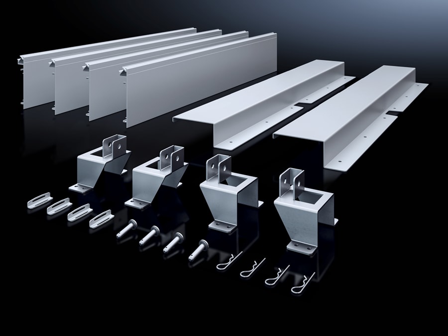 RITTAL - SV ISV Set d'installazione, 3 BE (750 mm, 12 HE (1800 mm, (LxA: 850x2000 mm